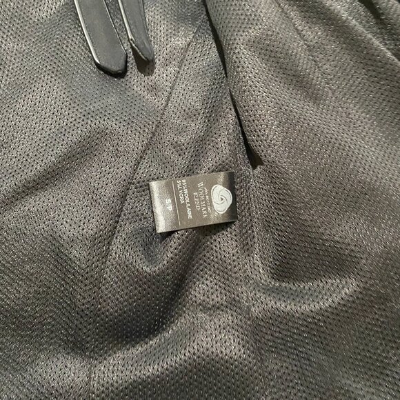 Tahari 100% Leather Jacket Black Size Small with Zipper Sleeves - Picture 5 of 6